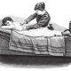 A physical therapist applying manual therapy draw